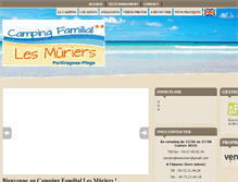 Tablet Screenshot of camping.apasev.fr